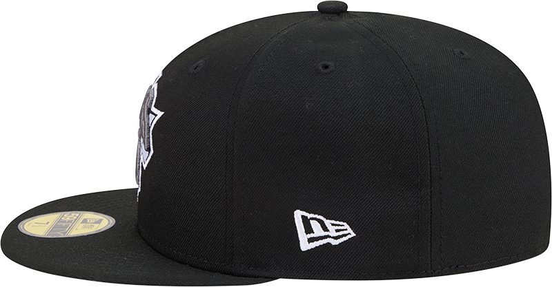 New York Knicks Black Basic New Era 59FIFTY Fitted Hat