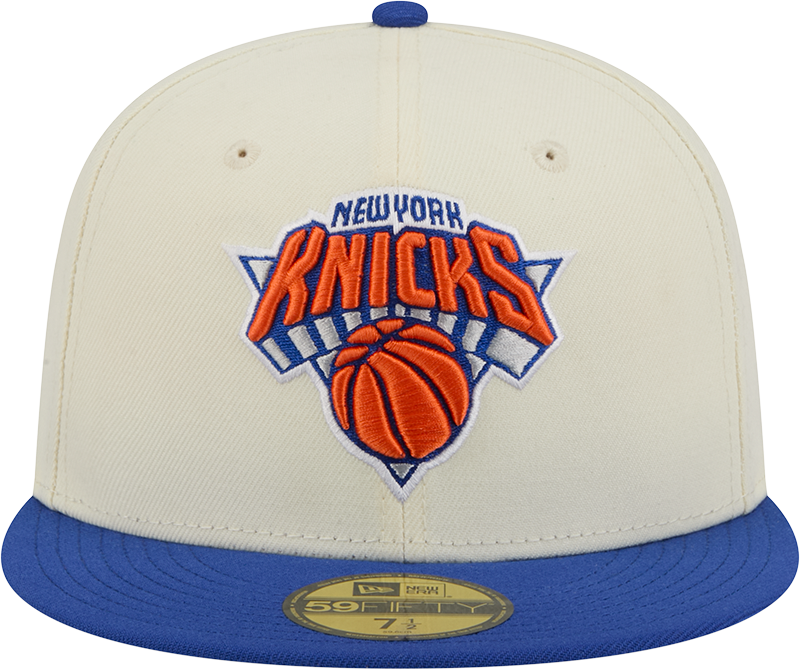 New York Knicks Chrome/Royal 2 Tone New Era 59FIFTY Fitted Hat