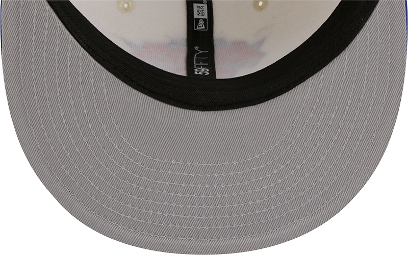 New York Knicks Chrome/Royal 2 Tone New Era 59FIFTY Fitted Hat