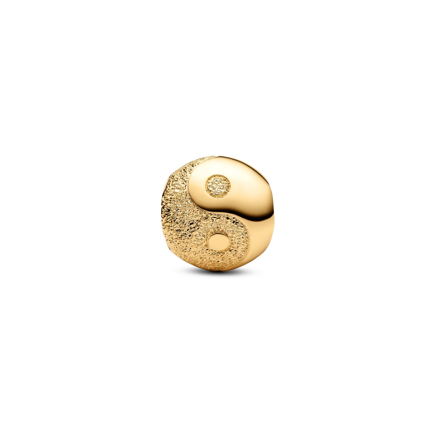 Textured Yin and Yang Mini Charm