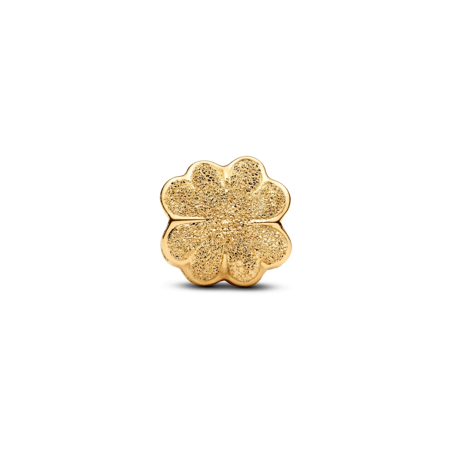 Textured Clover Mini Charm