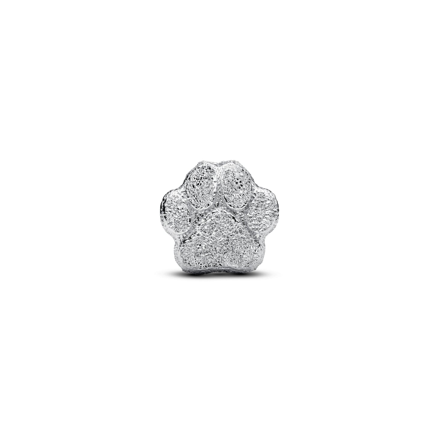 Textured Paw Mini Charm
