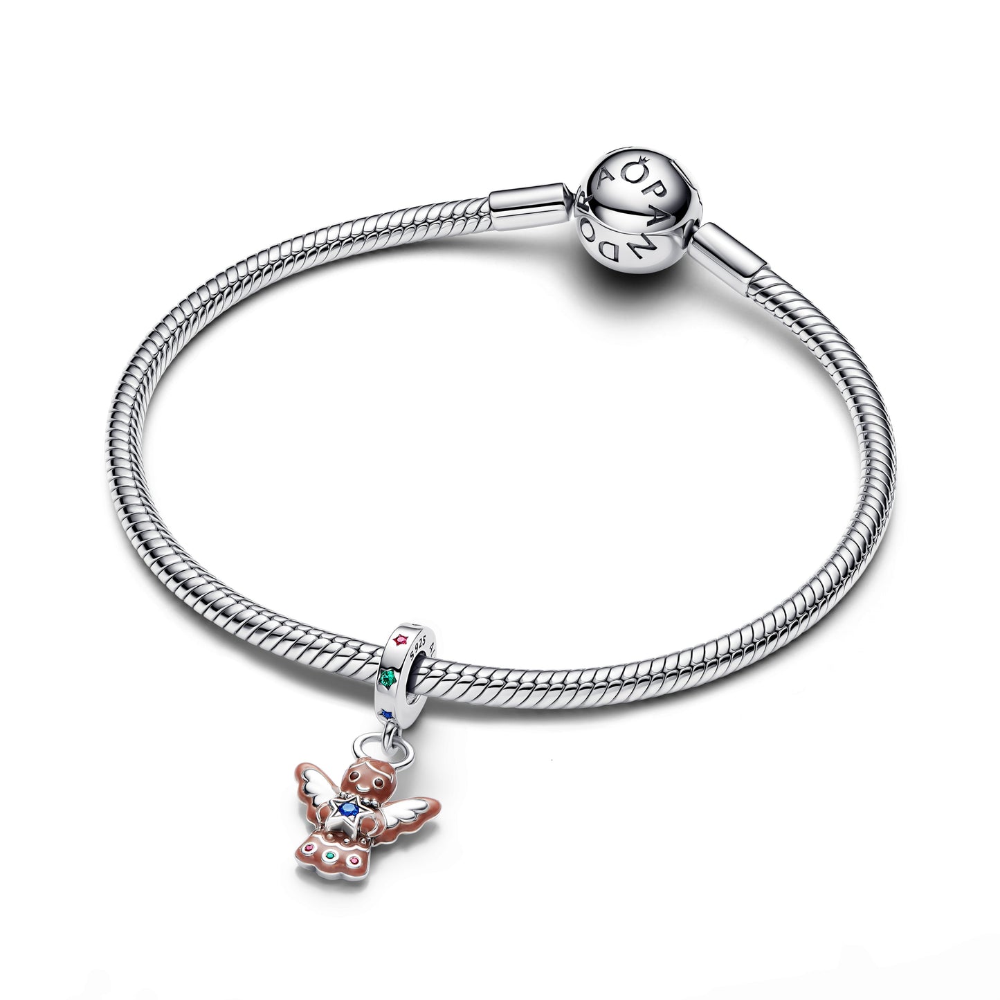 Gingerbread Angel Dangle Charm